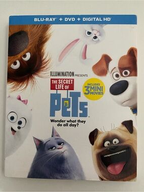The Secret Life of Pets (Blu-ray + DVD, 2016)